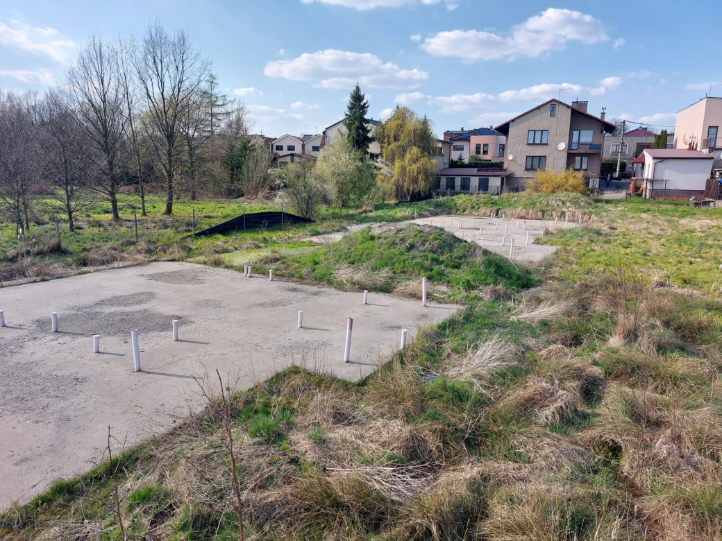 Niedokończone osiedle przy ul. Niskiej