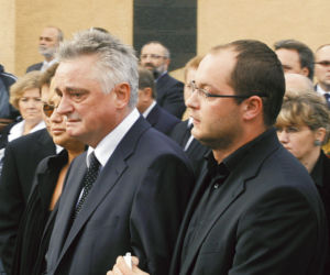 Rząd na pogrzebie