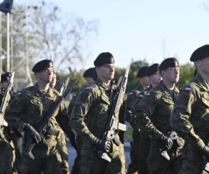 Próba generalna defilady wojskowej w Warszawie