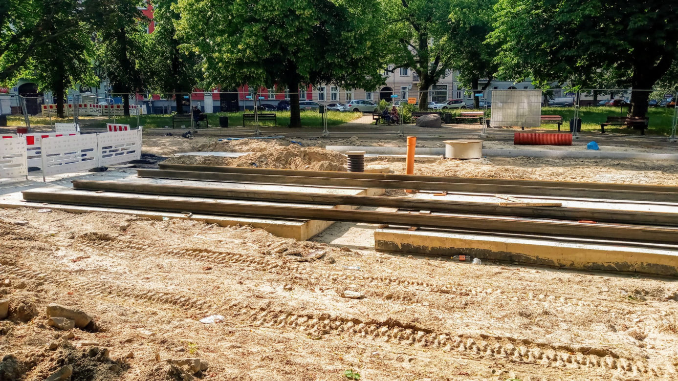 "Torowa rewolucja" w Szczecinie - czerwiec 2021