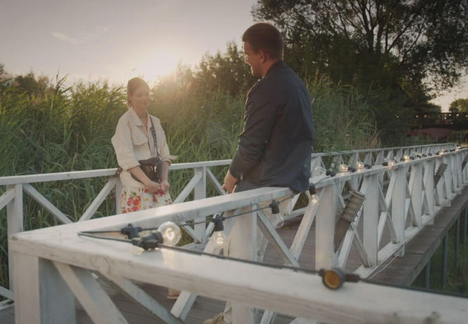 M jak miłość, odcinek 1892. Majka (Matylda Giegżno), Mateusz (Rafał Kowalski)