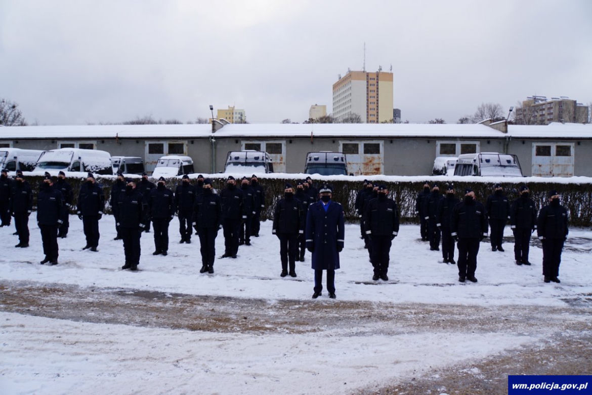 Nowi policjanci na Warmii i Mazurach