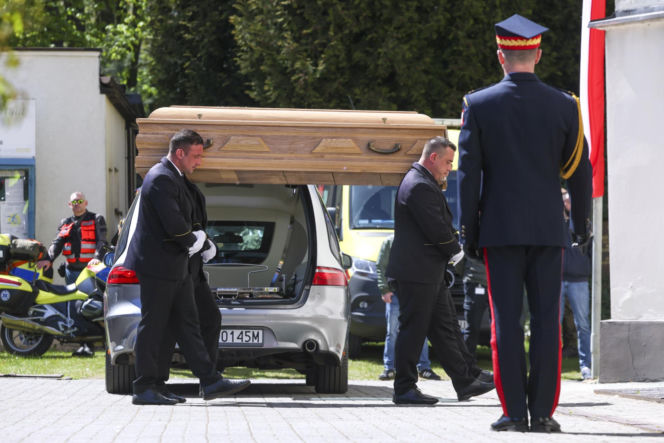 Politycy na pogrzebie Łukasza Litewki