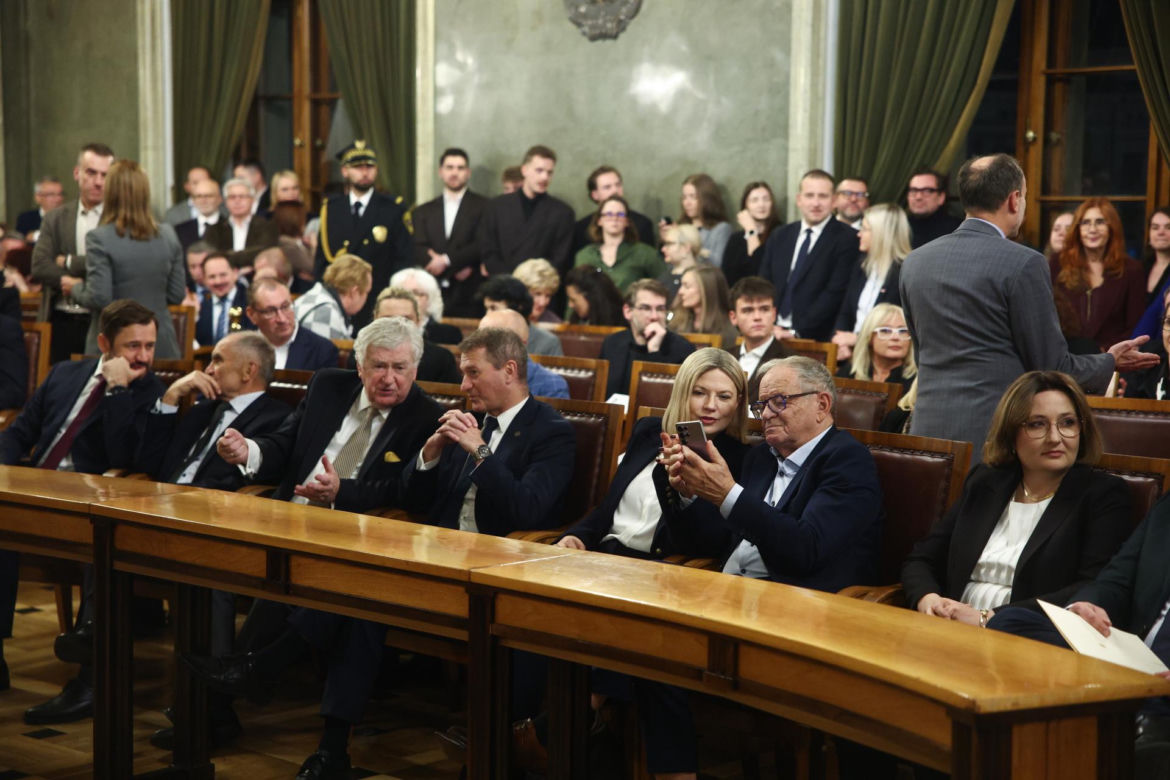 Zaprzysiężenie Gibały. Emocje sięgały zenitu