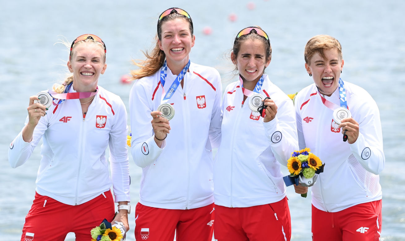 Srebrny medal dla Polski w olimpijskim finale wioślarskich czwórek podwójnych!