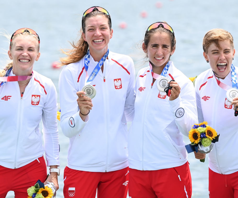 Srebrny medal dla Polski w olimpijskim finale wioślarskich czwórek podwójnych!