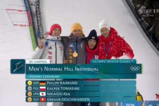 Kacper Tomasiak odebrał medal IO