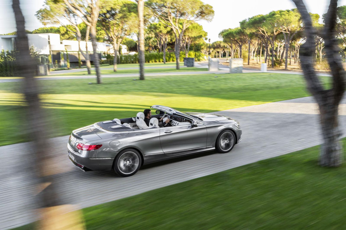 Mercedes klasy S Cabrio