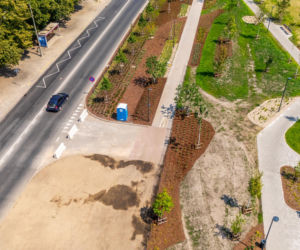 Park nad Południową Obwodnicą Warszawy w Warszawie