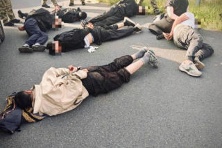 Nielegalni migranci zatrzymani pod Kołbaskowem