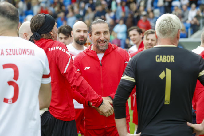 Gwiazdy na meczu TVP - Artyści