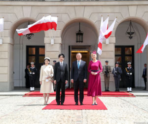 Para prezydencka spotkała się z japońską parą książęcą