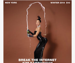 Kim Kardashian na okładce Paper Magazine