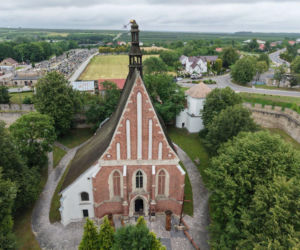 Kościół w Szydłowie po burzy