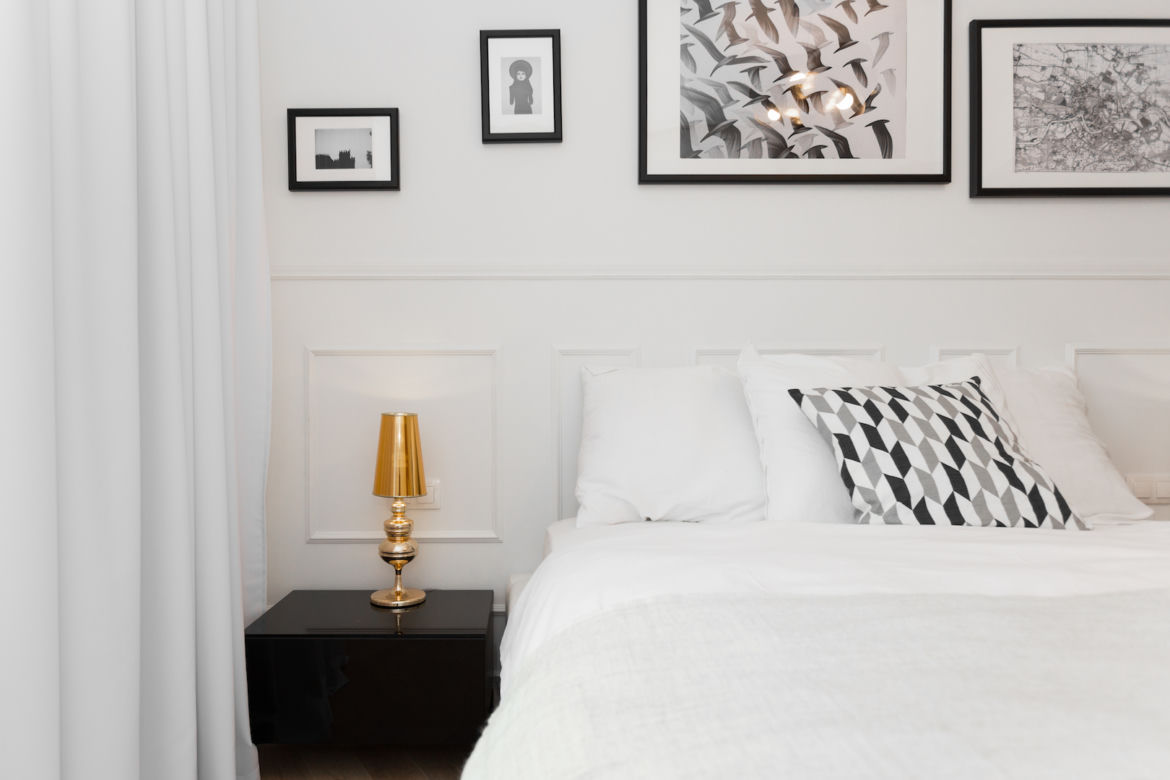 Nowoczesna aranżacja wnętrza: apartament w starych murach