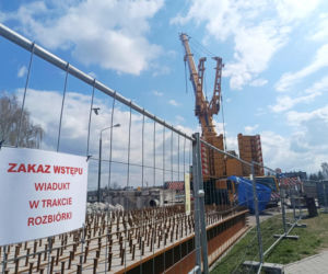 Remont wiaduktów na Lubawskiej w Iławie przebiega zgodnie z planem