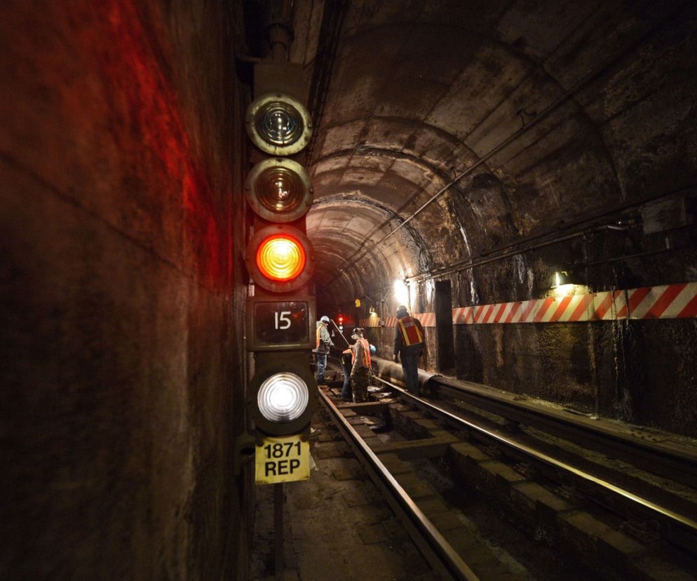 MTA, metro, roboty w metrze 
