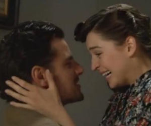 CZAS HONORU 5, odc. 65. Lena (Agnieszka Więdłocha), Janek (Antoni Pawlicki)