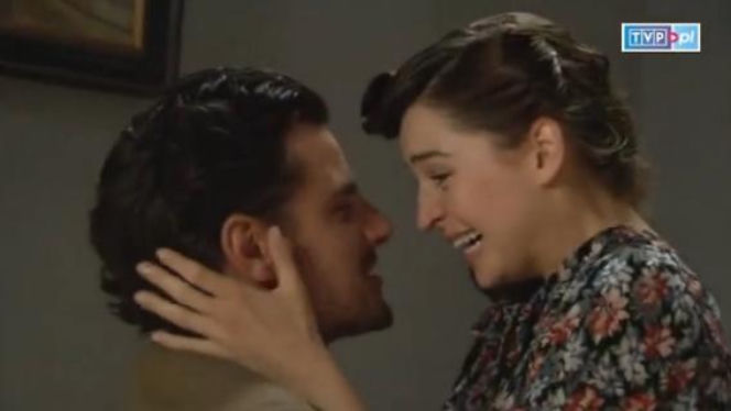 CZAS HONORU 5, odc. 65. Lena (Agnieszka Więdłocha), Janek (Antoni Pawlicki)