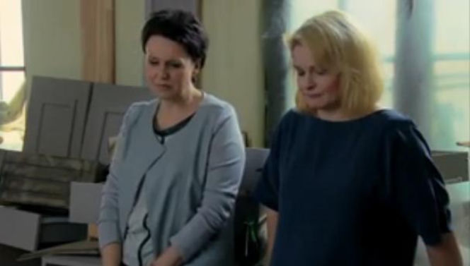 M jak miłość odc. 1077. Marysia (Małgorzata Pieńkowska), Marta (Dominika Ostałowska)