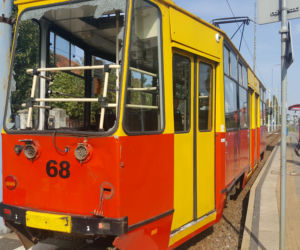 Tramwaj zderzył się z betoniarką