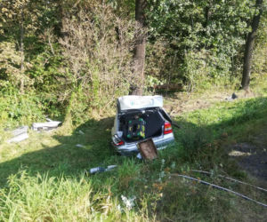 Koszmarny wypadek pod Łodzią. Kierowca stracił przytomność