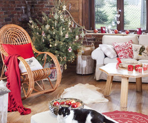 Świąteczne choinki w stylu rustykalnym