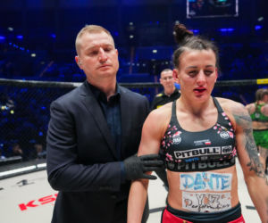 Ewelina Woźniak po walce na KSW 116