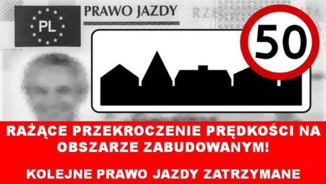 Policja z powiatu sokołowskiego zatrzymała pirata drogowego