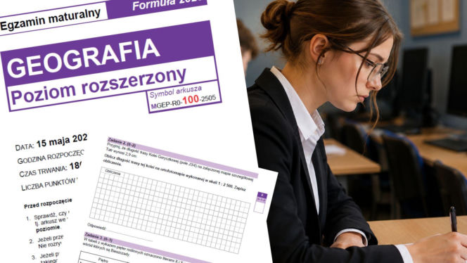 Matura 2026 geografia. Odpowiedzi oraz arkusz cke do ściągnięcia pdf, jpg, zdjęcia