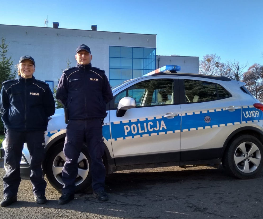 Policjanci z Suchego Lasu