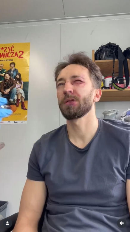Na sygnale nowy sezon. Piotrek (Dariusz Wieteska) na planie