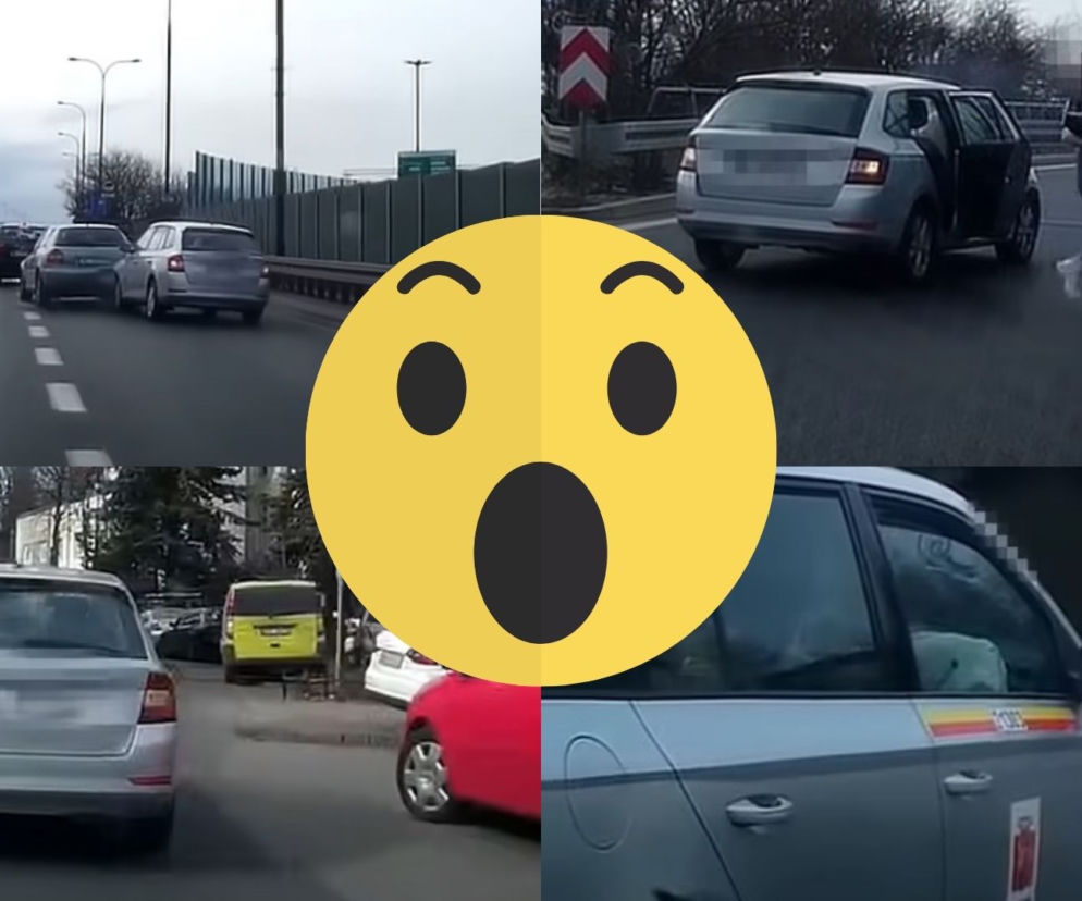 Pościg za kierowcą w Warszawie