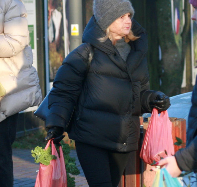 Małgorzata Tusk na przedświątecznych zakupach