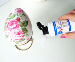 Pisanki decoupage krok po kroku: przygotowujemy lakier