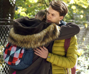 Barwy szczęścia odc. 2029. Zuzia (Anna Adamus), Filip Lisicki (Kuba Dyniewicz)