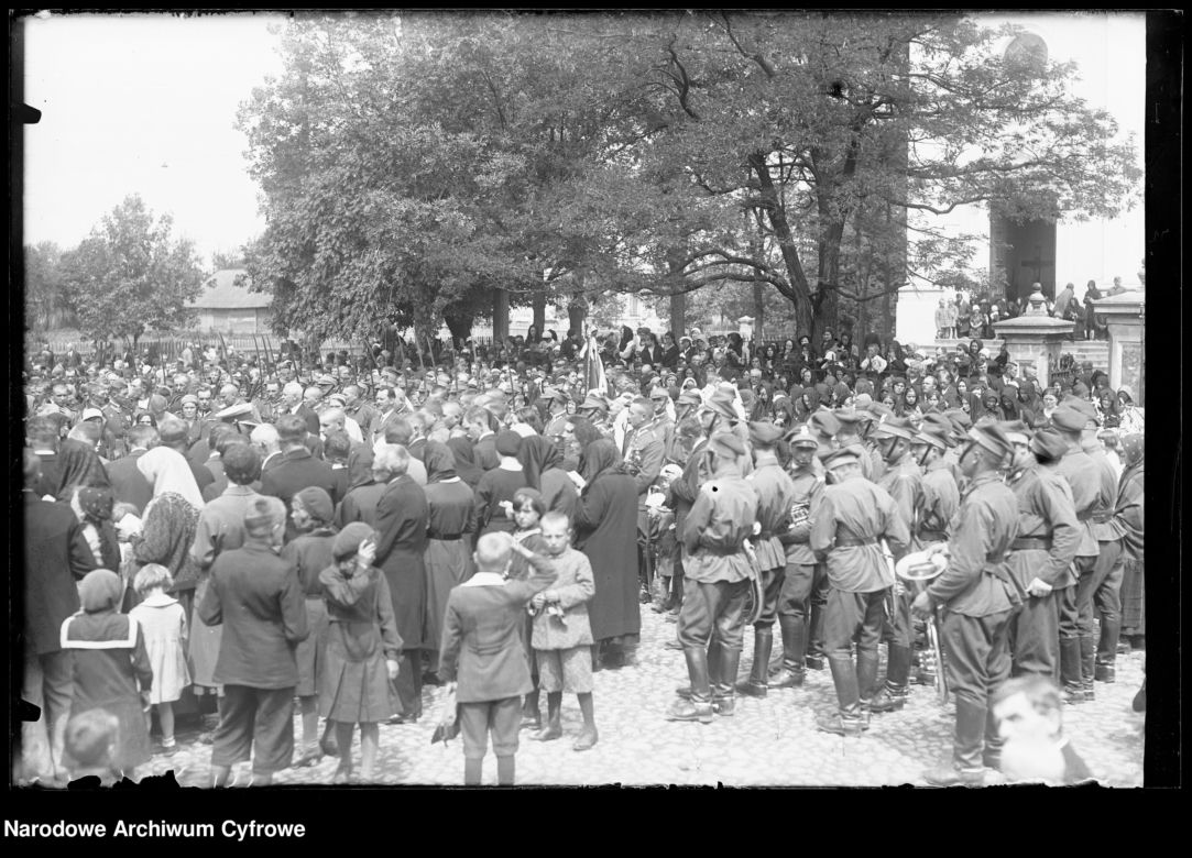 Boże Ciało w Garwolinie  - 1933 rok