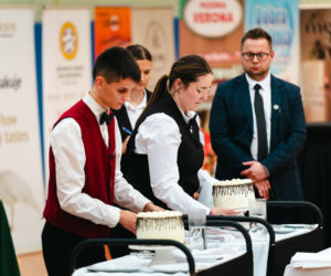 Ogólnopolskie Mistrzostwa Młodych Kelnerów odbyły się w ZSP nr 3 w Siedlcach już po raz ósmy