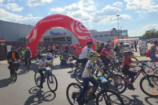Tłumy rowerzystów ruszyły przez Bydgoszcz! Rajd Galerii Pomorskiej za nami