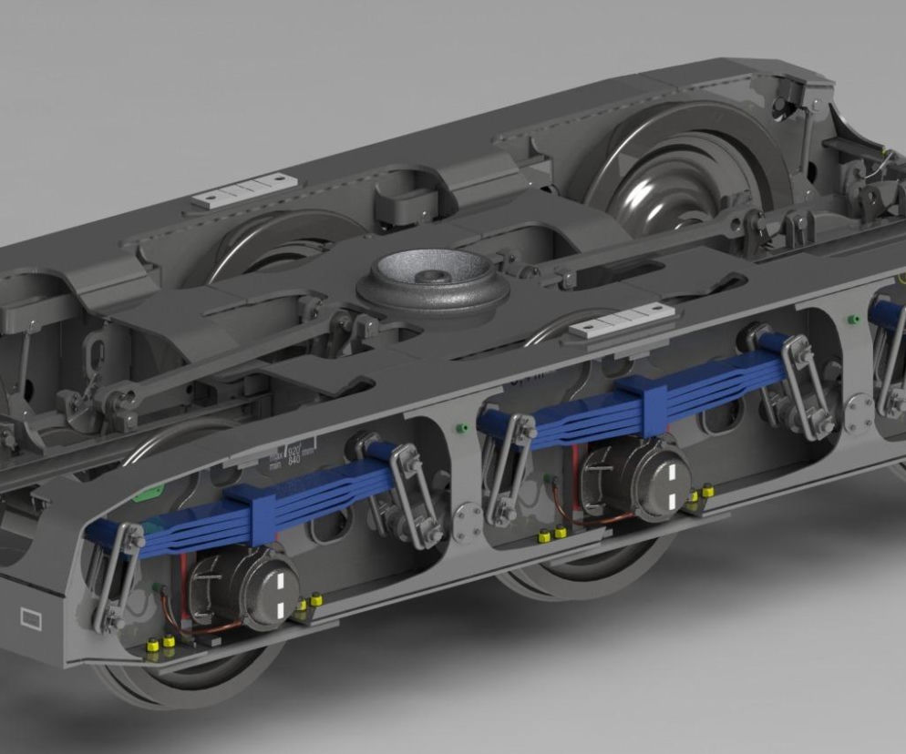 Wózek do przwozu ciężkich ładunków