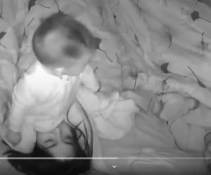 Co twoje dziecko robi w nocy? Te nagrania pokazują, dlaczego ciągle chodzisz niewyspana 