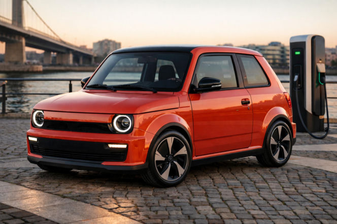 Maluch w wersji elektrycznej