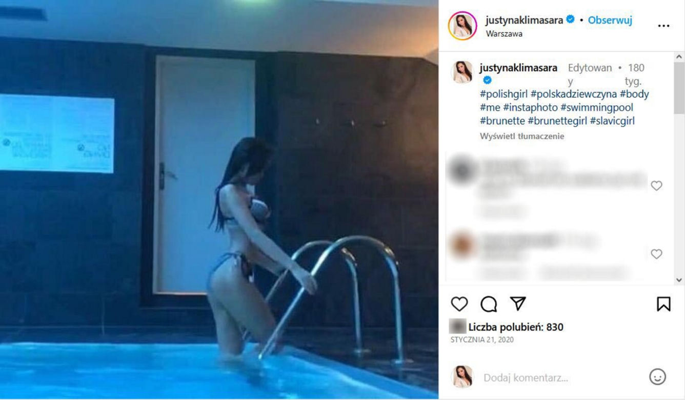 Justyna Klimasara na gorących zdjęciach