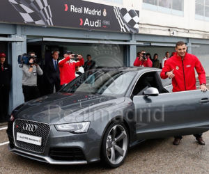 Karim Benzema i jego Audi