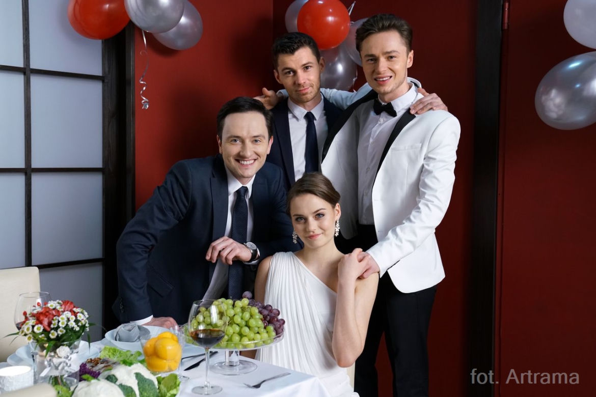 Barwy szczęścia, Józek (Patryk Pniewski), Julita (Katarzyna Sawczuk), Darek (Andrzej Niemyt), Władek (Przemysław Stippa)