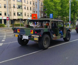 Parada zabytkowych pojazdów w Szczecinie