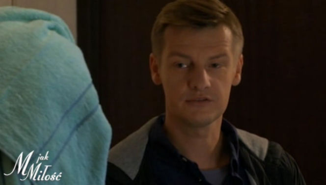 M jak miłość odcinek 1112 Paweł Zduński (Rafał Mroczek)