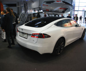 Stoisko Tesla - Targi Poznań Motor Show 2017