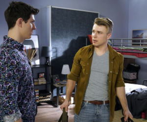 Barwy szczęścia, odcinek 2491: Justin (Jasper Sołtysiewicz), Patryk (Konrad Skolimowski)