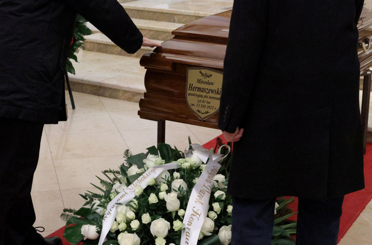 Pogrzeb gen. Mirosława Hermaszewskiego